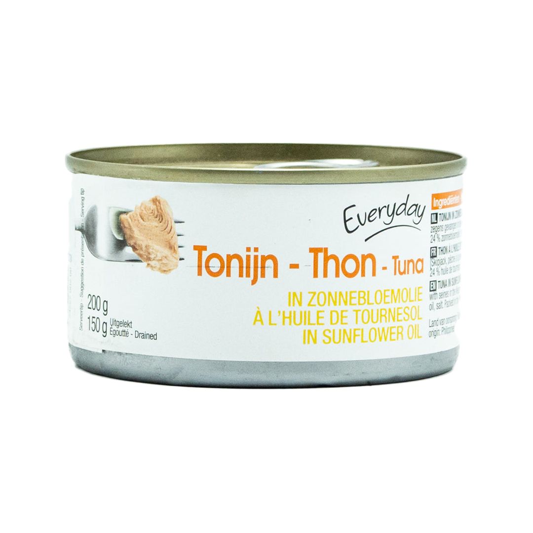 Everyday tuna in sunflower oil 200g