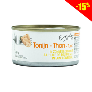 Everyday tuna in sunflower oil 200g