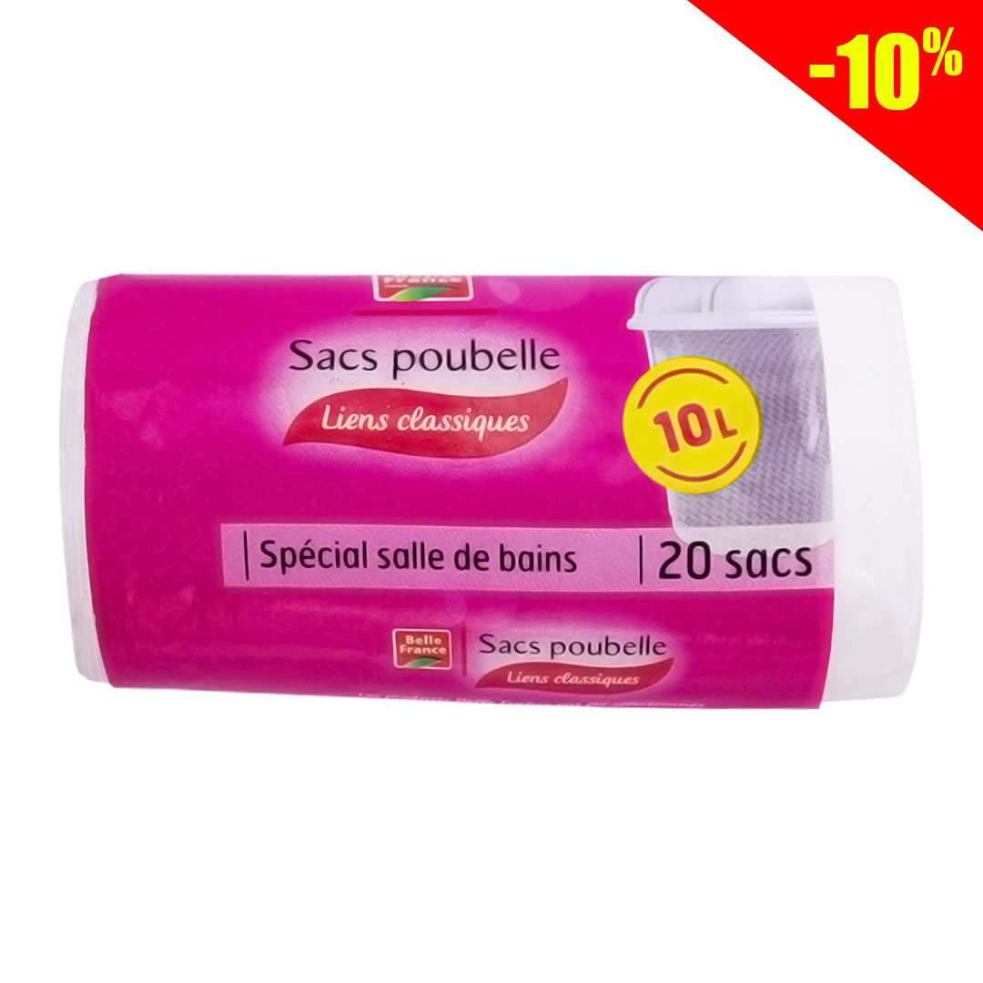 Belle France Trash Bags 20 Pieces 10L