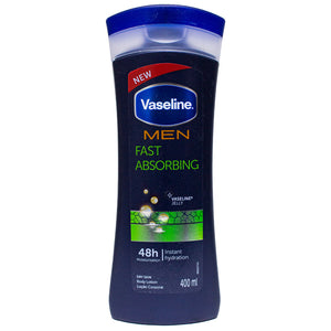 Vaseline lotion for men, fast absorption 48h 400ml