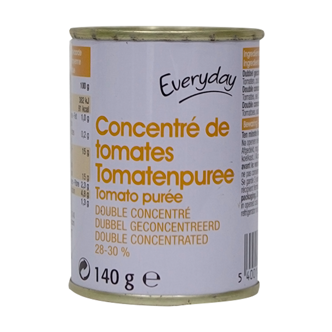 Everyday double concentre de tomate 140g