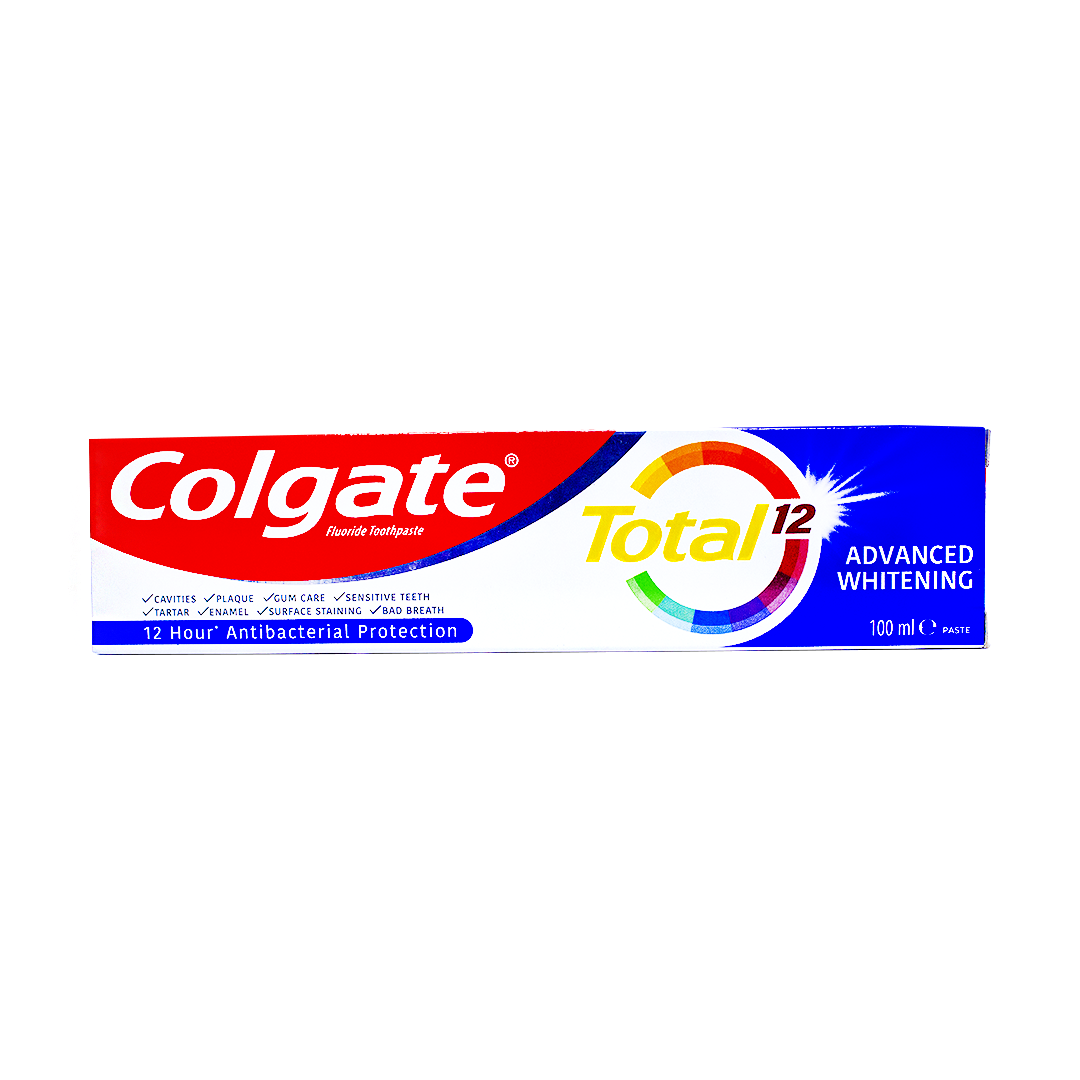 Colgate Toothpaste Total 12 Advanced White 100ml