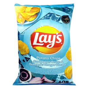Lays chips caribbean onion & balsamic 105g