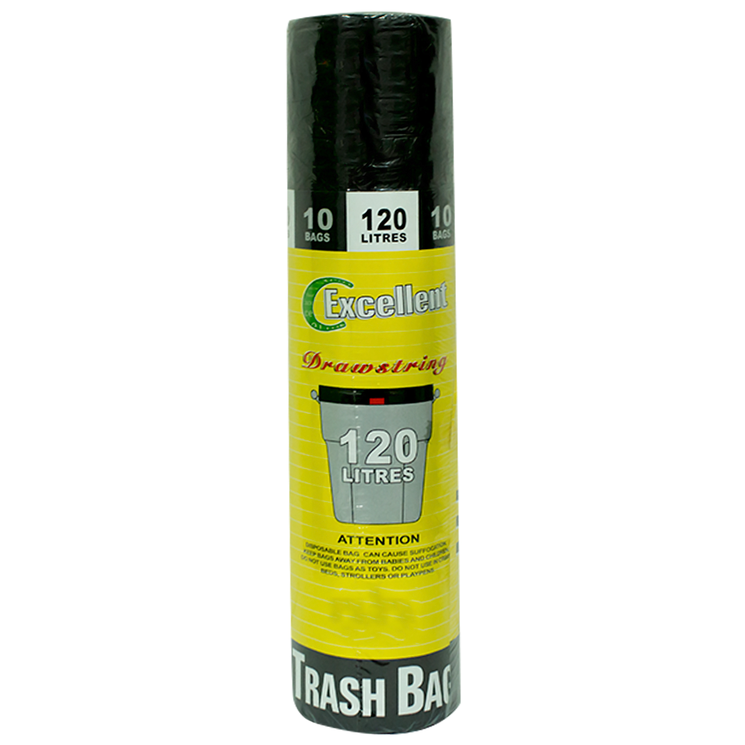 Excellent Garbage Bags 120L 10pcs Model 0518