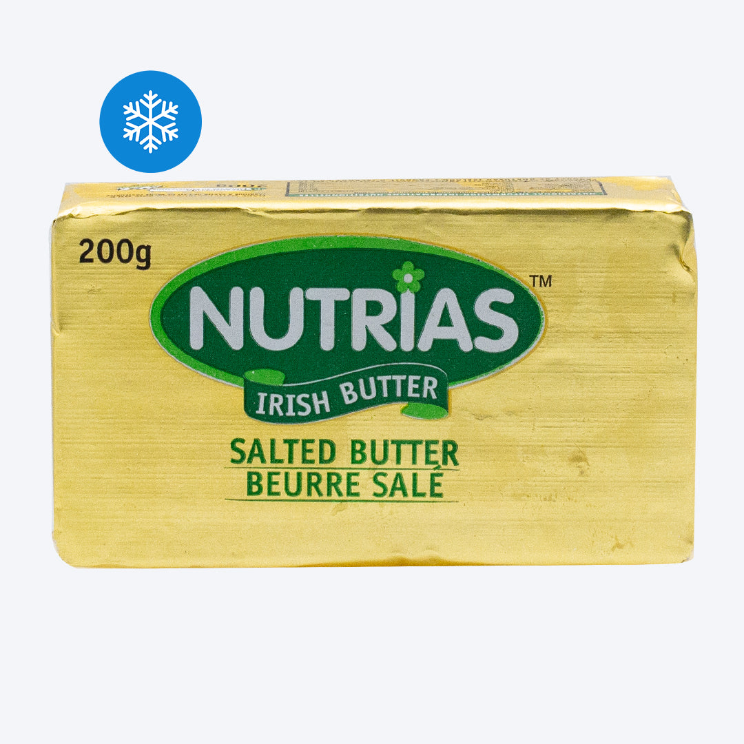 Nutrias salted Irish butter 200g
