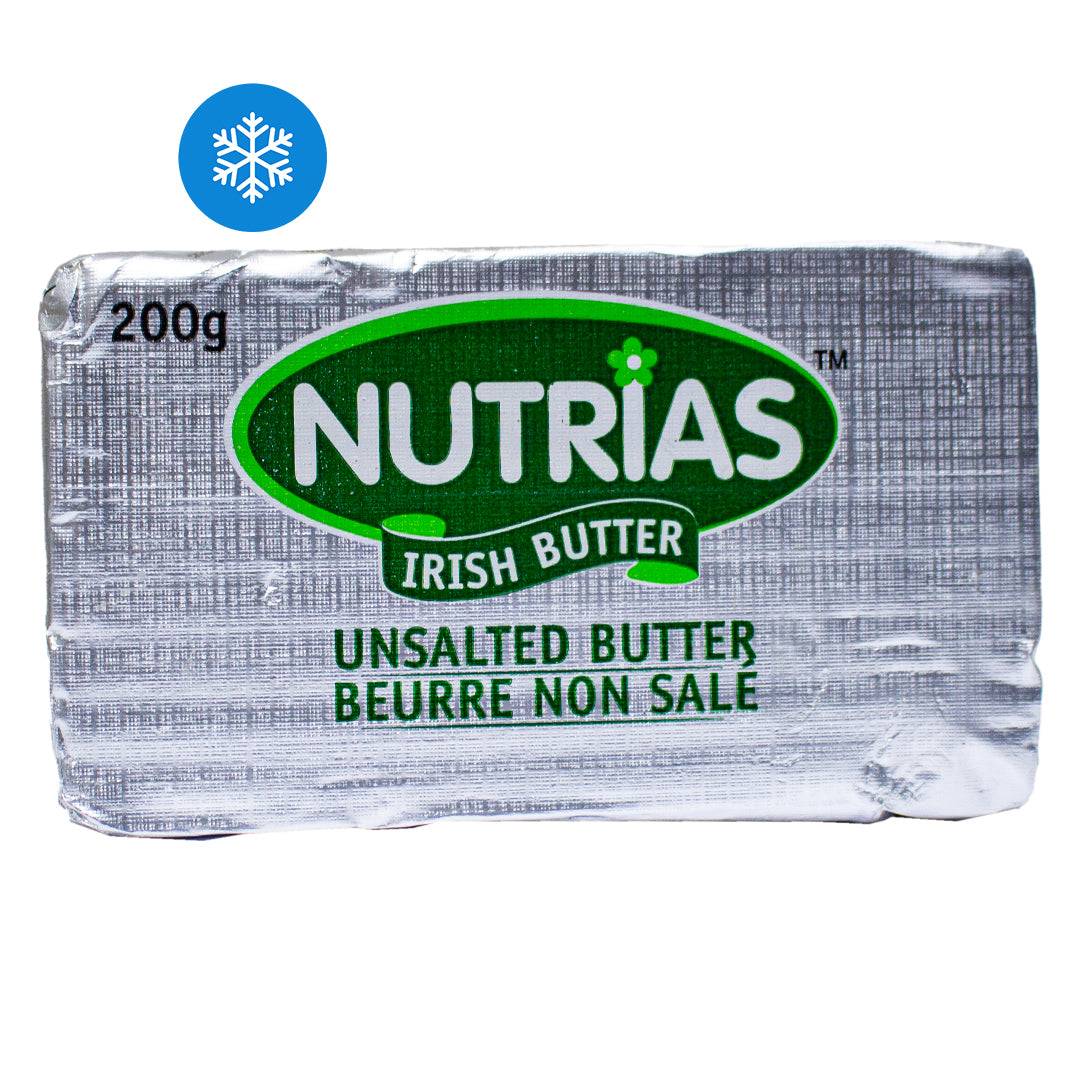 Nutrias unsalted Irish butter 200g