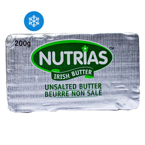 Nutrias unsalted Irish butter 200g