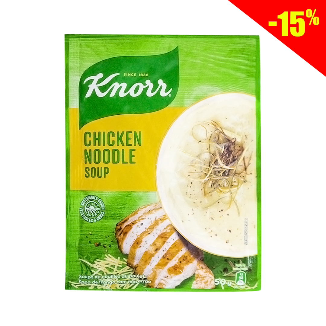 Knorr chicken &amp; noodle soup 50gm