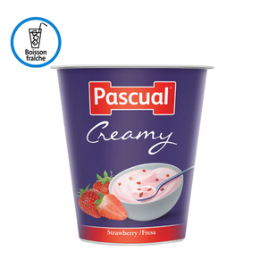 Pascual creamy strawberry yogurt 125g