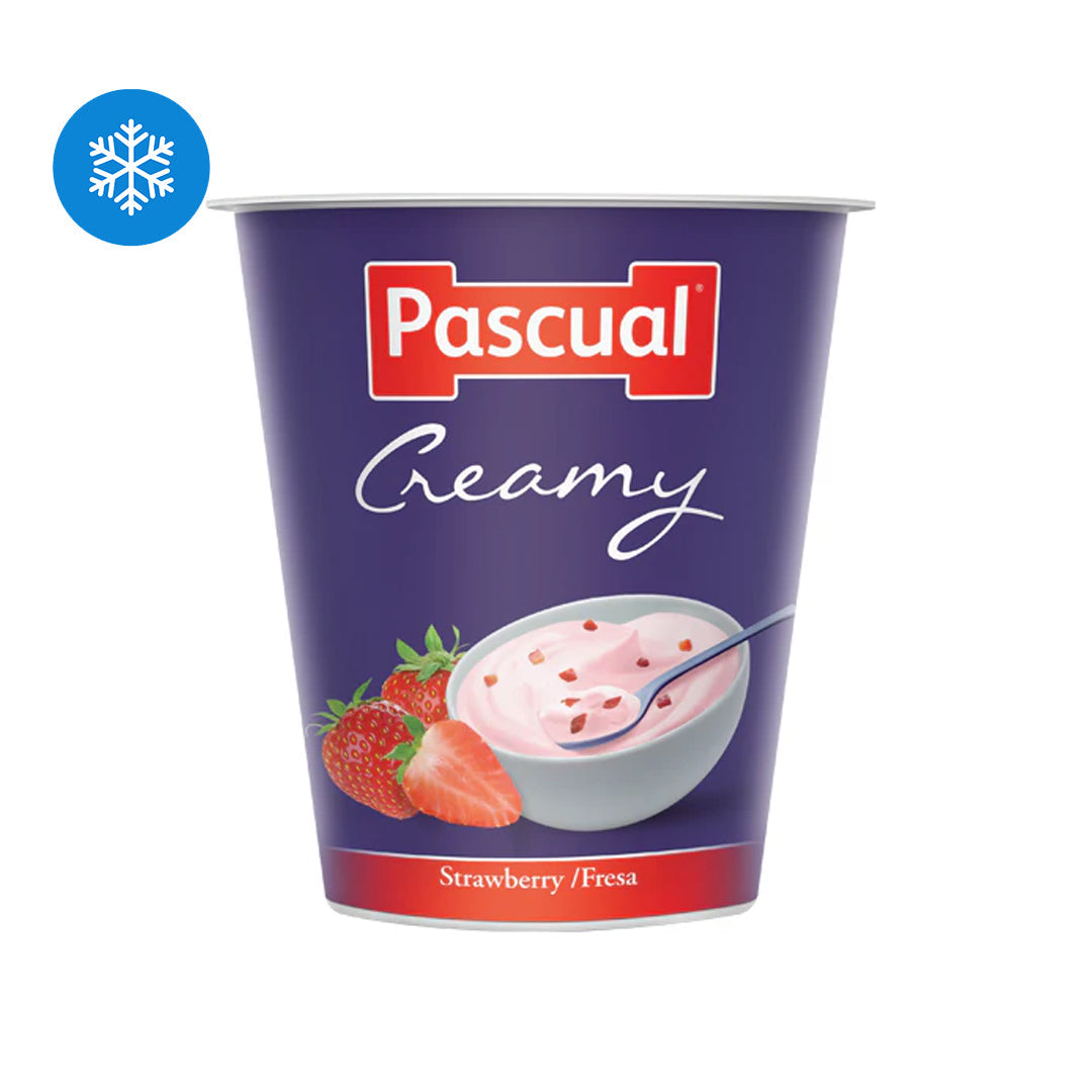 Pascual creamy strawberry yogurt 125g