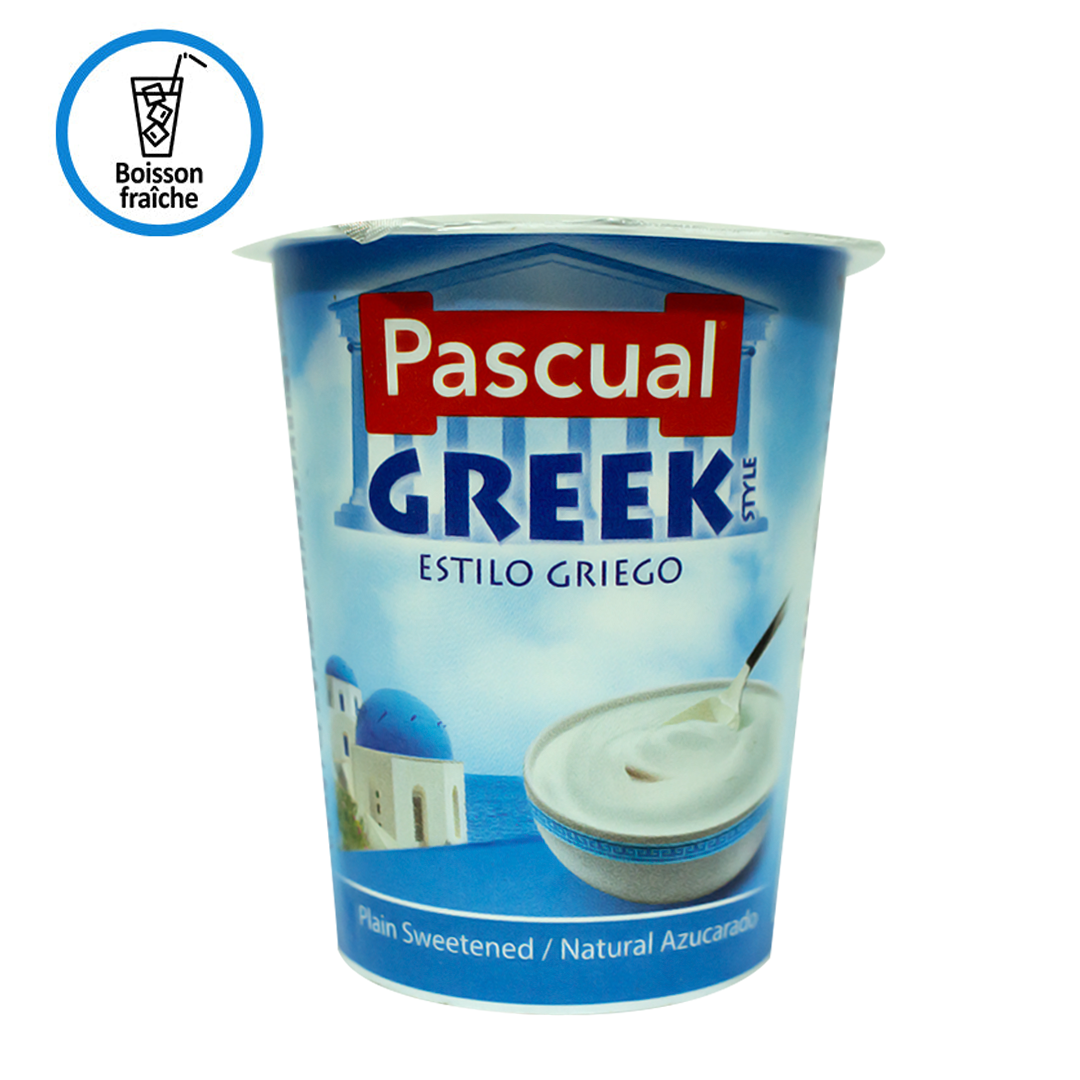 Pascual Greek Yogurt Sweetened Plain 125g