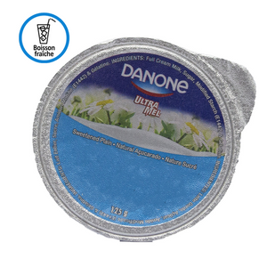 Danone Ultra Mel plain yogurt 125g