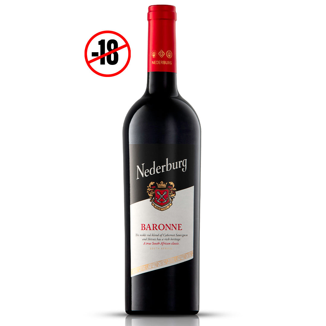 Nederburg red wine baronne 14% 250ml