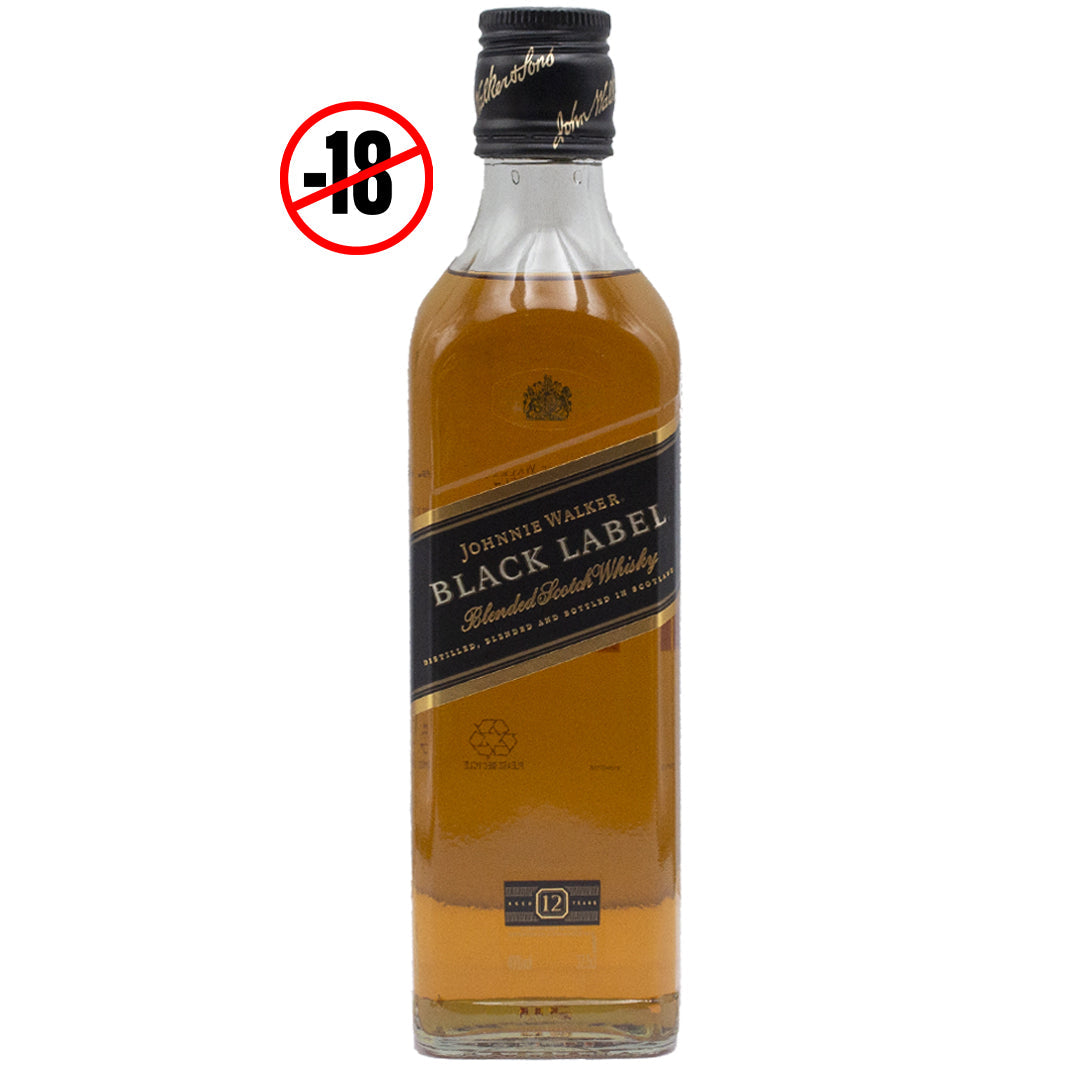 Johnnie Walker Black Label blended Scotch whiskey 40% 375ml