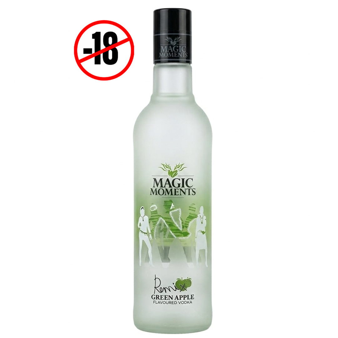 Vodka Magic Moments Green Apple 37.5% 375ml