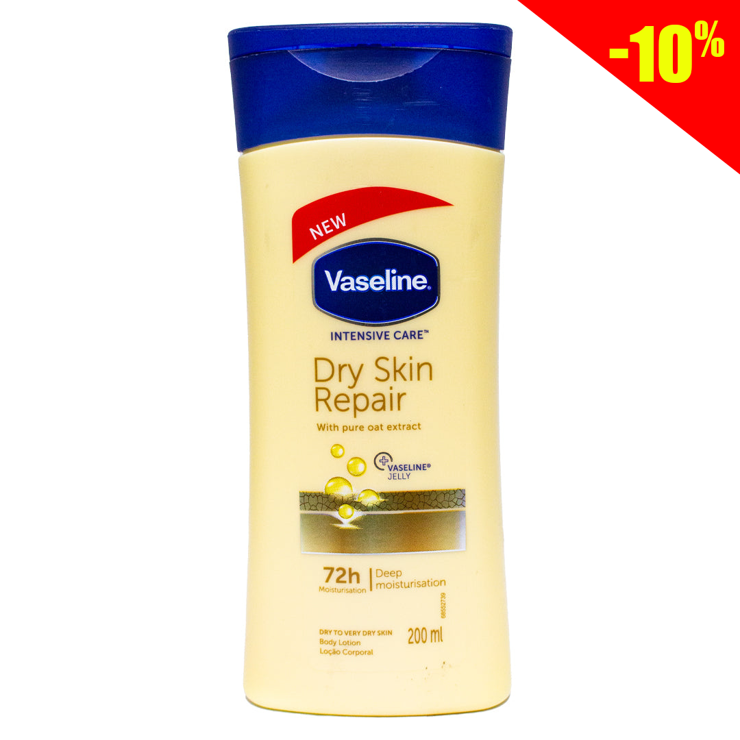 Vaseline lotion for men, dry skin repair 48h 200ml