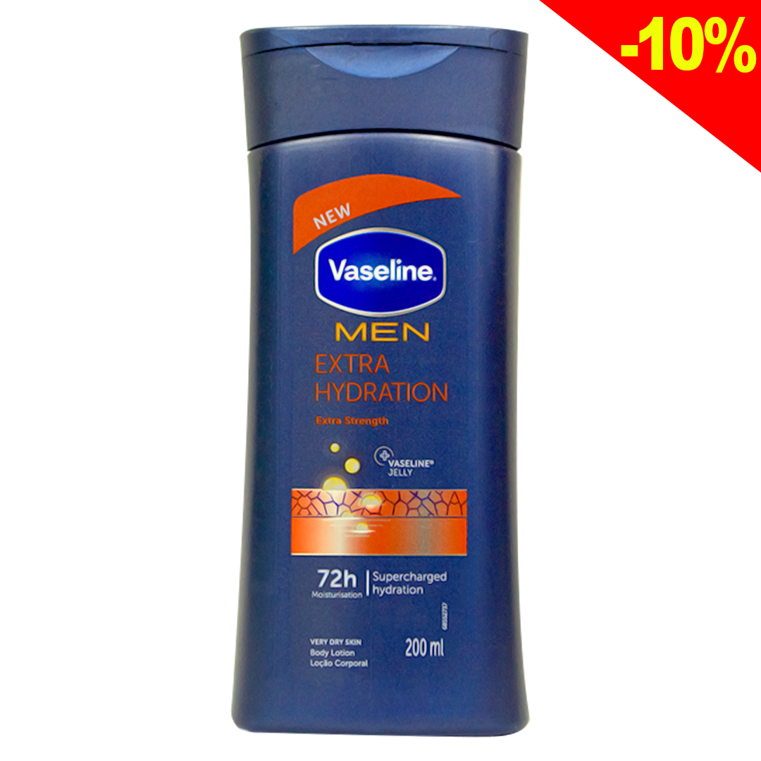 Vaseline extra strength lotion for men 200ml