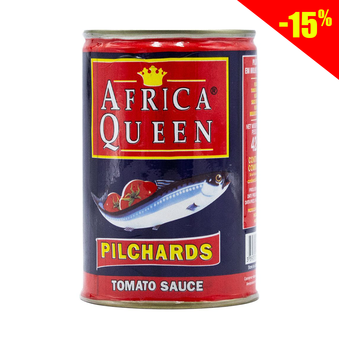 Africa queen pilchards in tomato sauce 425g