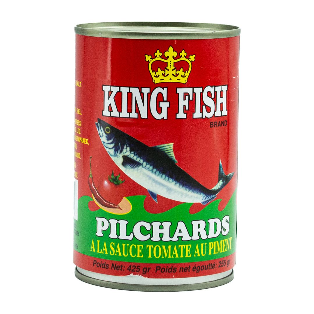 King fish pilchard in tomato sauce and chili 425g