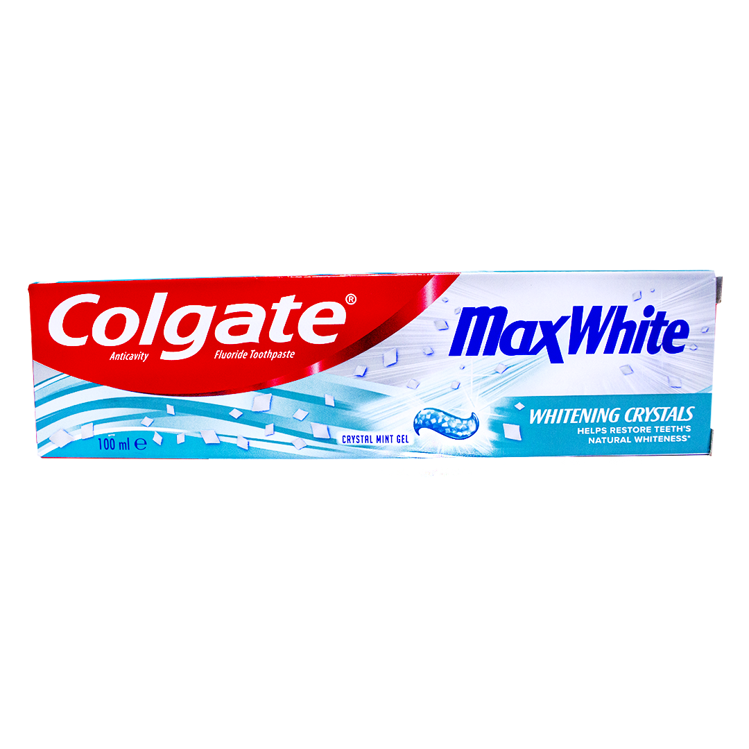 Colgate Toothpaste Max White Crystal Whitening 100ml