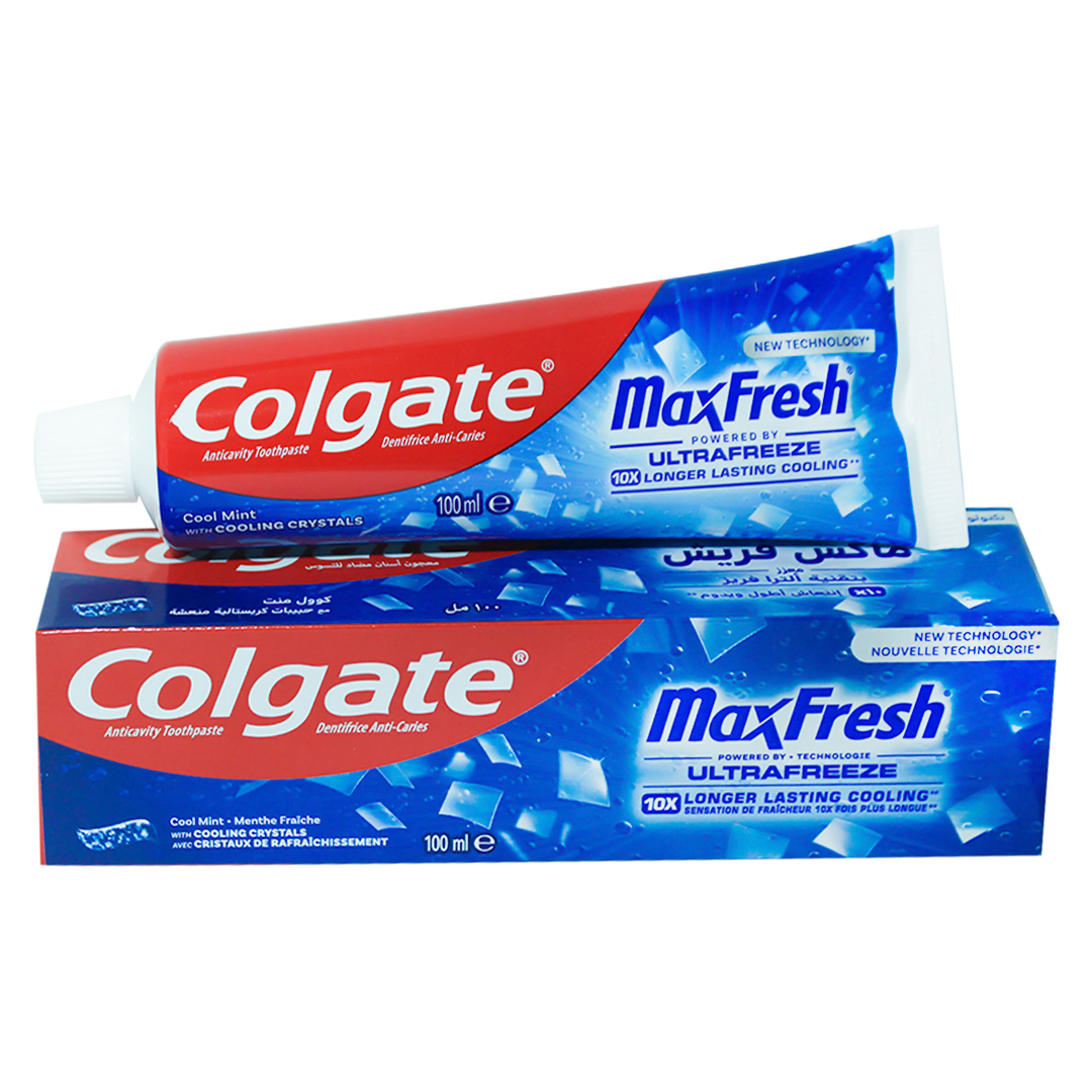 Colgate MaxFresh fresh mint toothpaste with cooling crystals 100ml