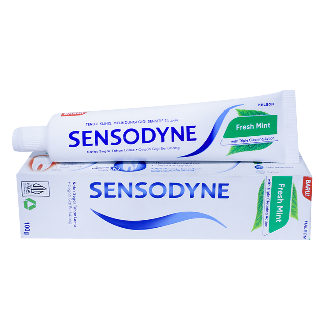 Sensodyne fresh mint toothpaste 100g