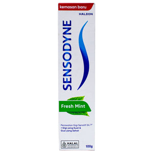 Sensodyne fresh mint toothpaste 100g