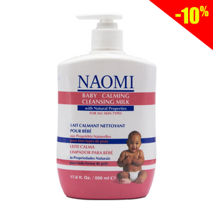 Naomi calming and cleansing baby milk pink 500ml