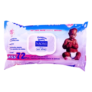 Naomi baby pink wipes 72pcs