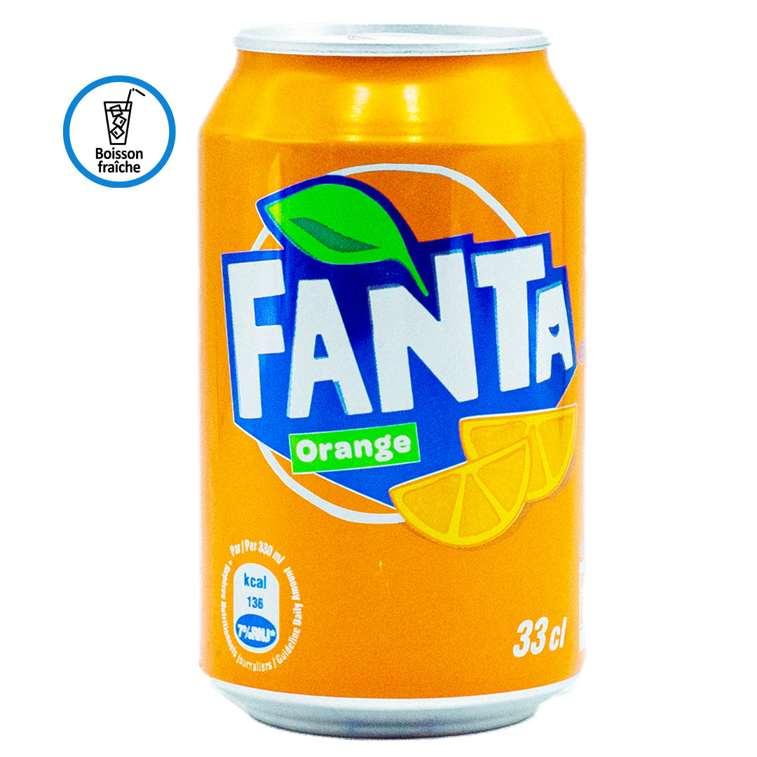 Fanta orange soda 330ml