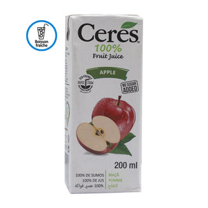 Ceres 100% fruit juice apple 200ml