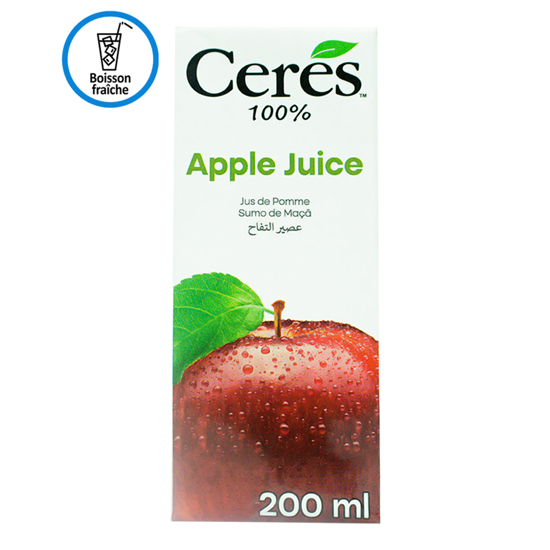 Ceres 100% fruit juice apple 200ml