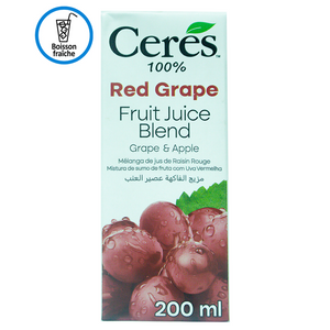 Ceres 100% red grape juice 200ml