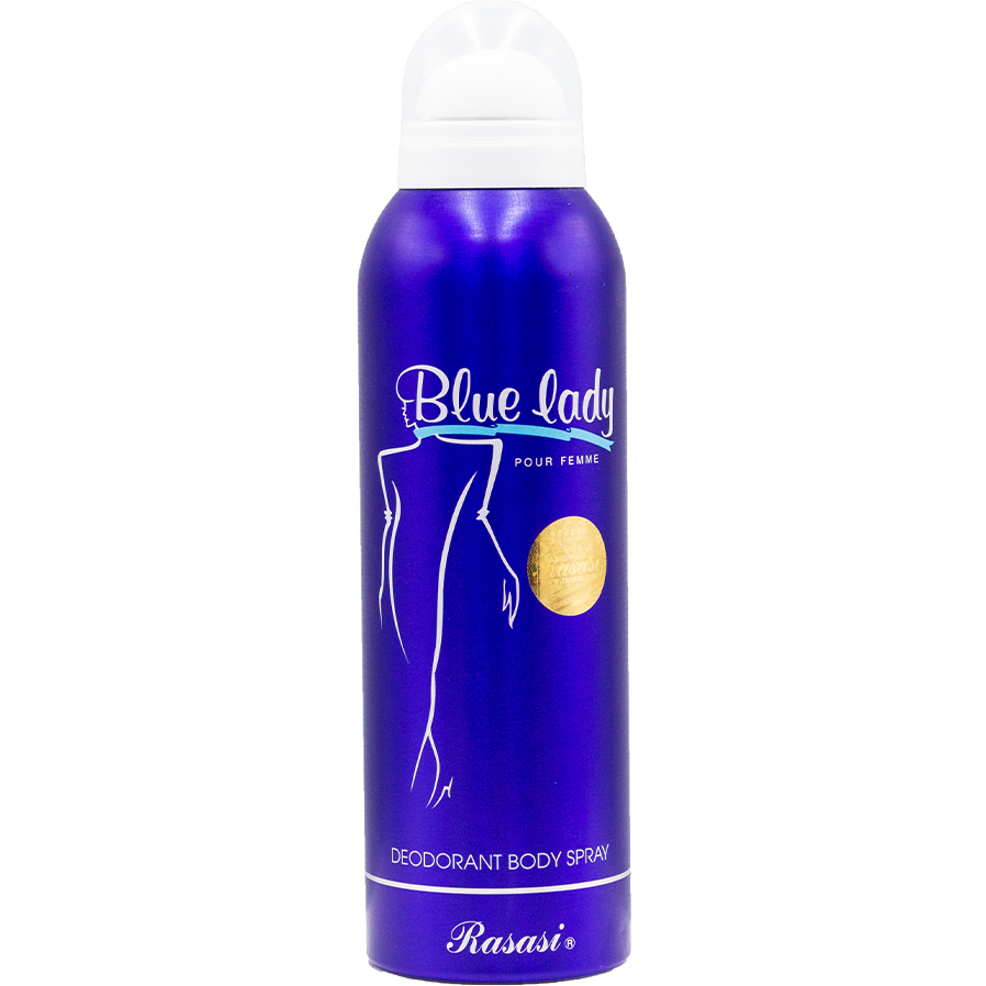 Blue lady deodorant for women Rasasi 200ml