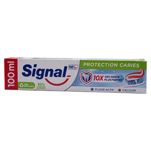 Signal cavity protection toothpaste with active fluoride and calcium 100ml