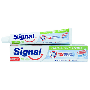 Signal cavity protection toothpaste with active fluoride and calcium 75ml