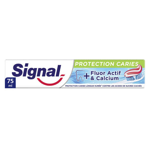 Signal cavity protection toothpaste with active fluoride and calcium 75ml