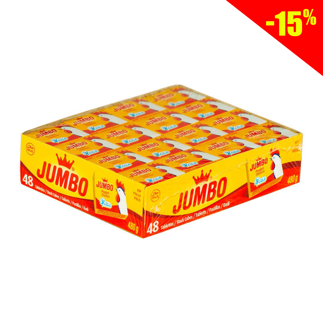 Jumbo chicken cubes 48 cubes 480g