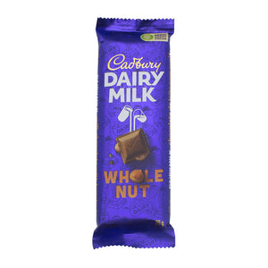 Dairy milk whole nut chocolate 80g