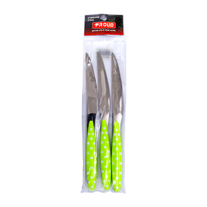 Proud Steel Knife 3 Pieces No. 1810-K
