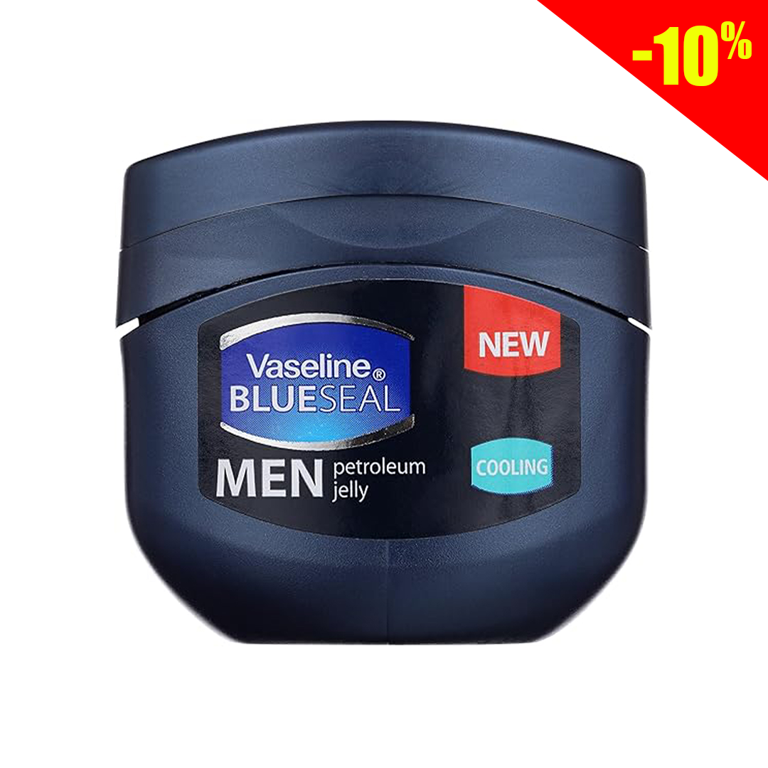 Vaseline blue seal cooling petroleum jelly for men 100ml