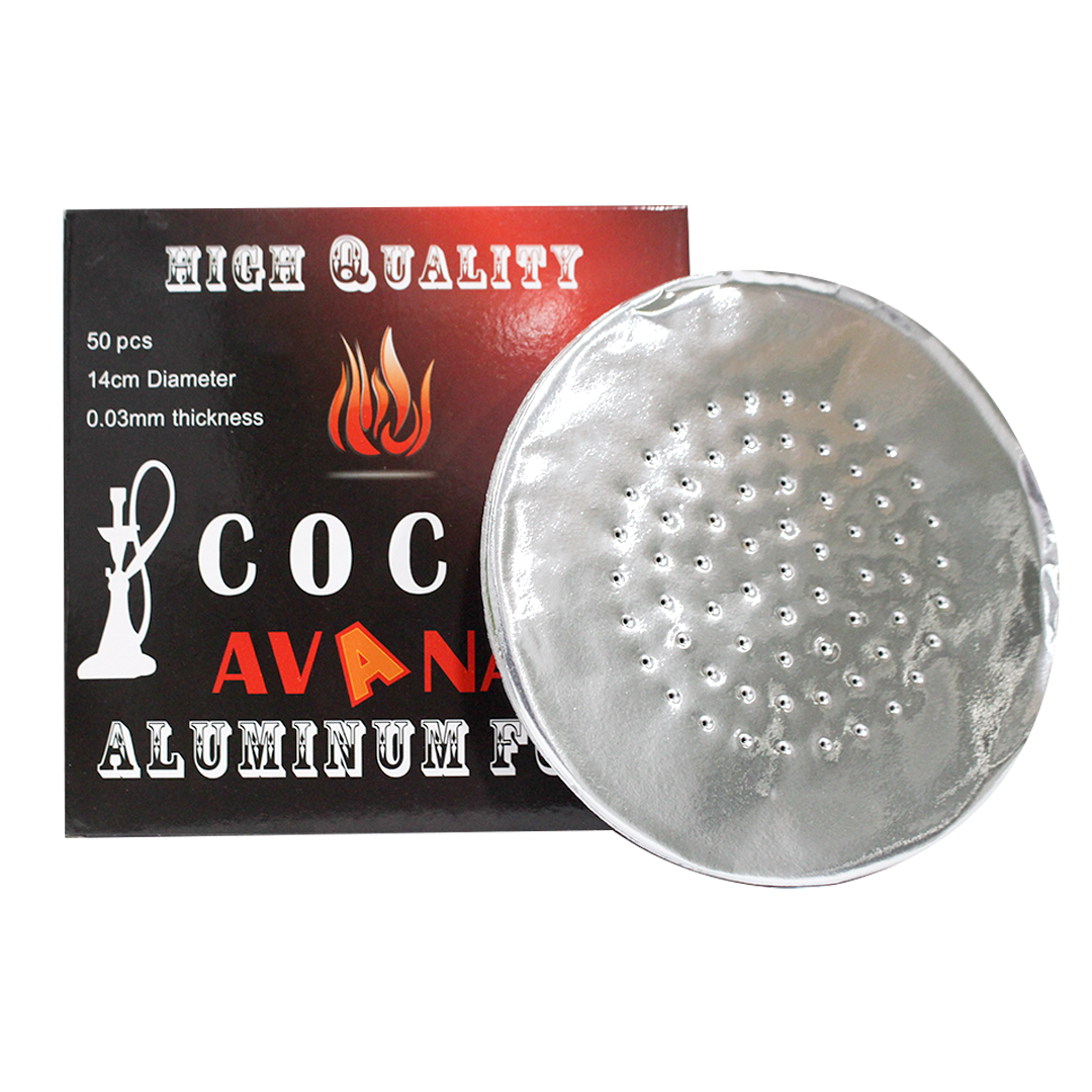 Coco Avana aluminum 14cm foil 50pcs