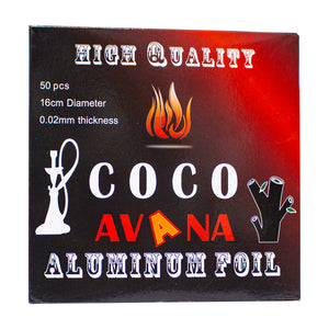 Coco Avana aluminum foil 50pcs