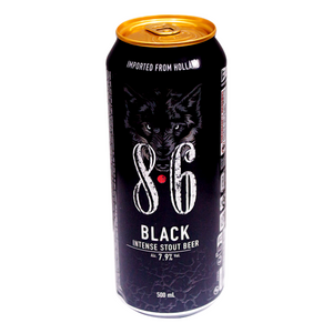 8.6 black beer 7.9% 500ml