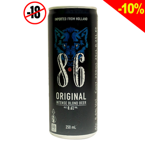 8.6 Blonde Original beer 8.6% 250ml