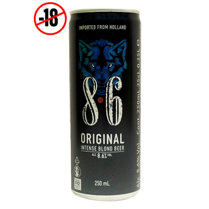 8.6 Blonde beer 8.6% 250ml