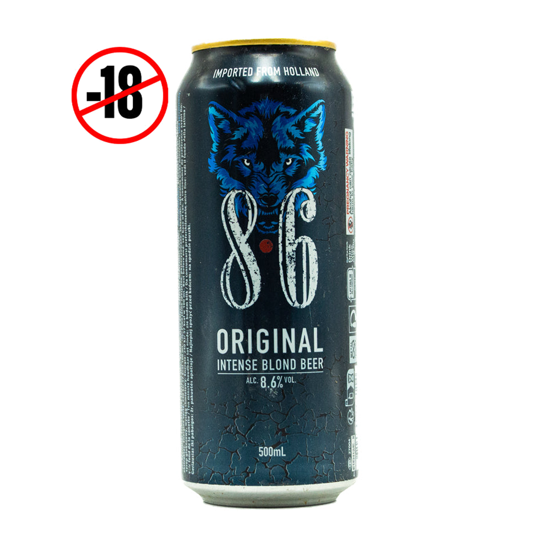 Original blonde intense beer imported 8.6% 500ml