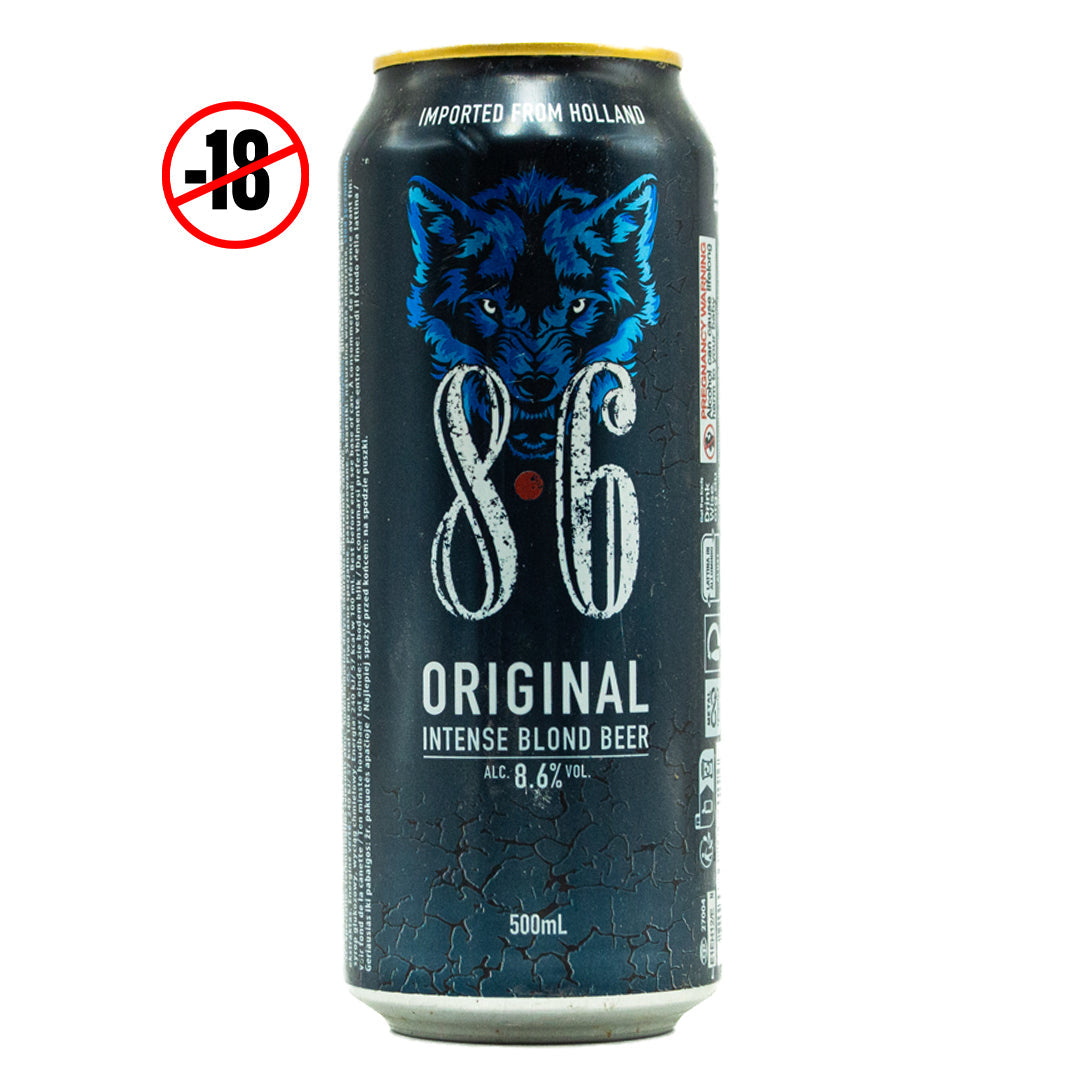 Original blonde intense beer imported 8.6% 500ml