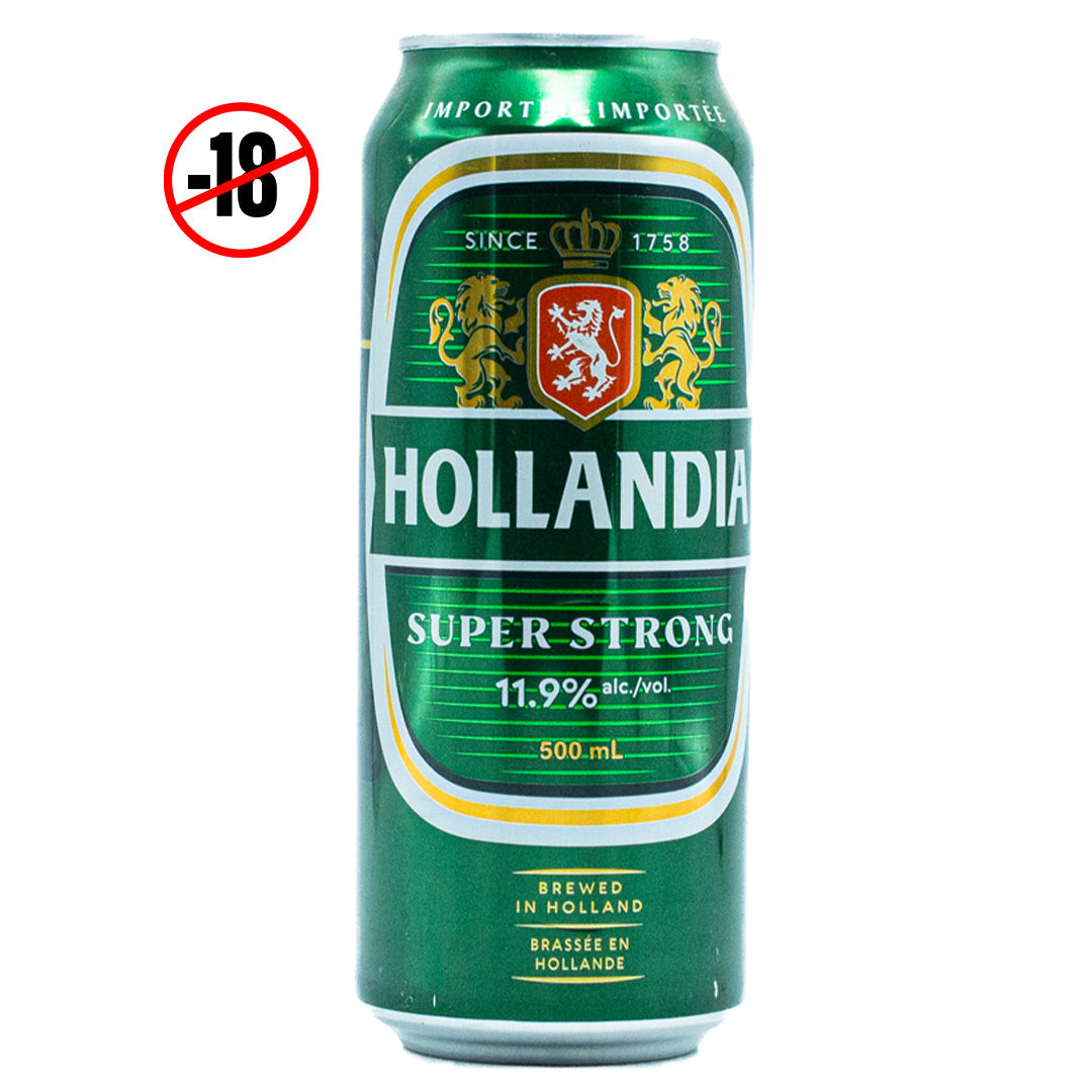 Hollandia imported super strong beer 11.9% 500ml