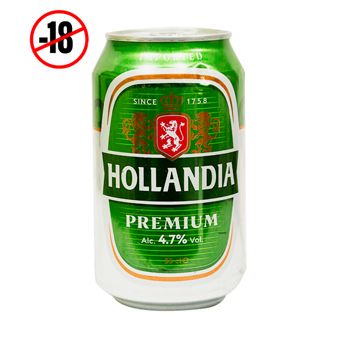 Hollandia premium blond beer 5% vol 330ml
